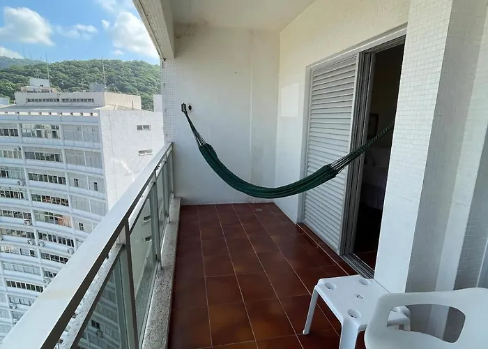 Vista Incrível pro Mar, Serviço de Praia Exclusivo, Wifi e Garagem Privativa Guarujá